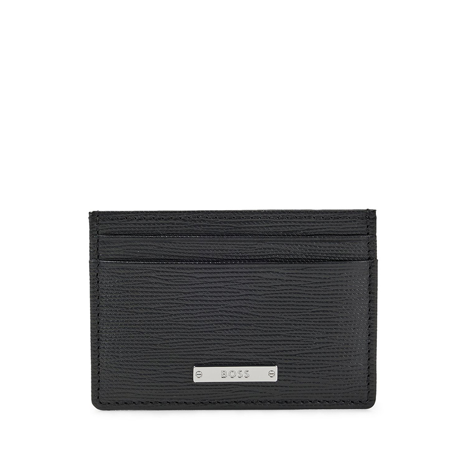 BOSS-[20%할인][보스]로고 이탈리안 가죽 카드 지갑 50470473_001│삼성물산 온라인몰 SSF Shop