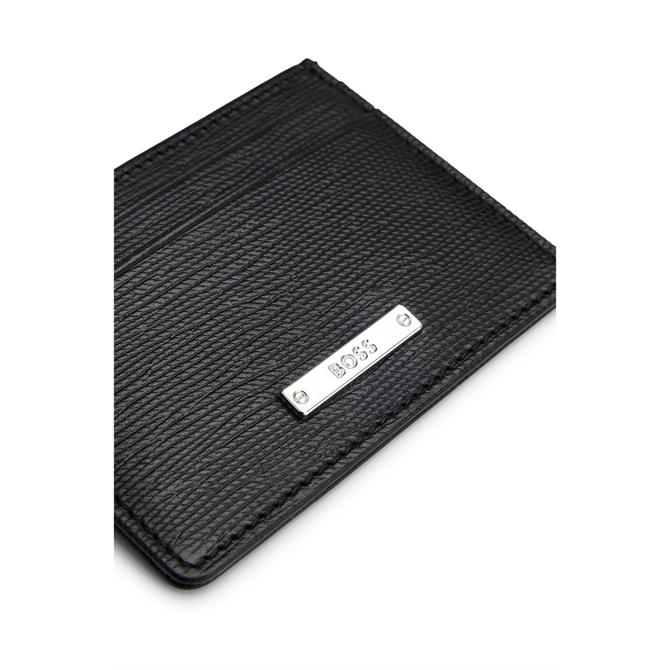 BOSS-[20%할인][보스]로고 이탈리안 가죽 카드 지갑 50470473_001│삼성물산 온라인몰 SSF Shop