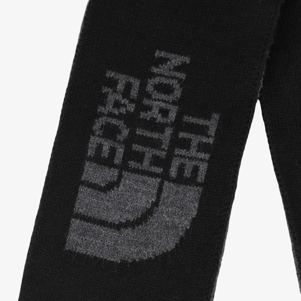 MELLOW KNIT MUFFLER BLACK