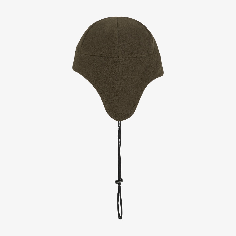 FLEECE EARMUFF BEANIE COCOA BROWN