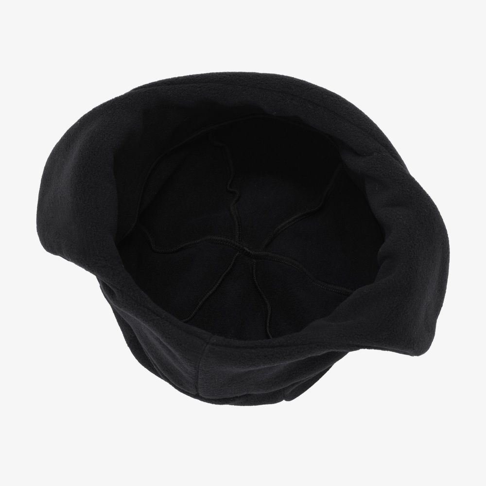 FLEECE EARMUFF BEANIE BLACK