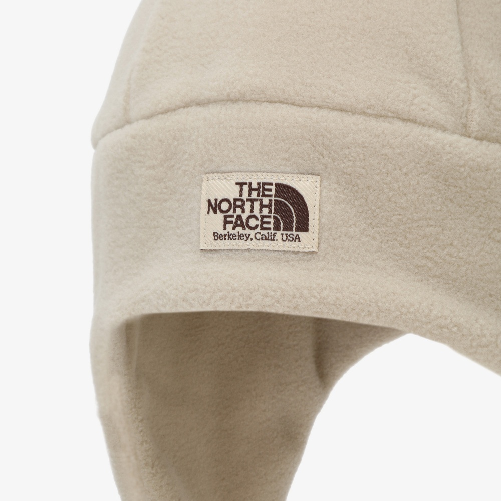 FLEECE EARMUFF BEANIE BEIGE