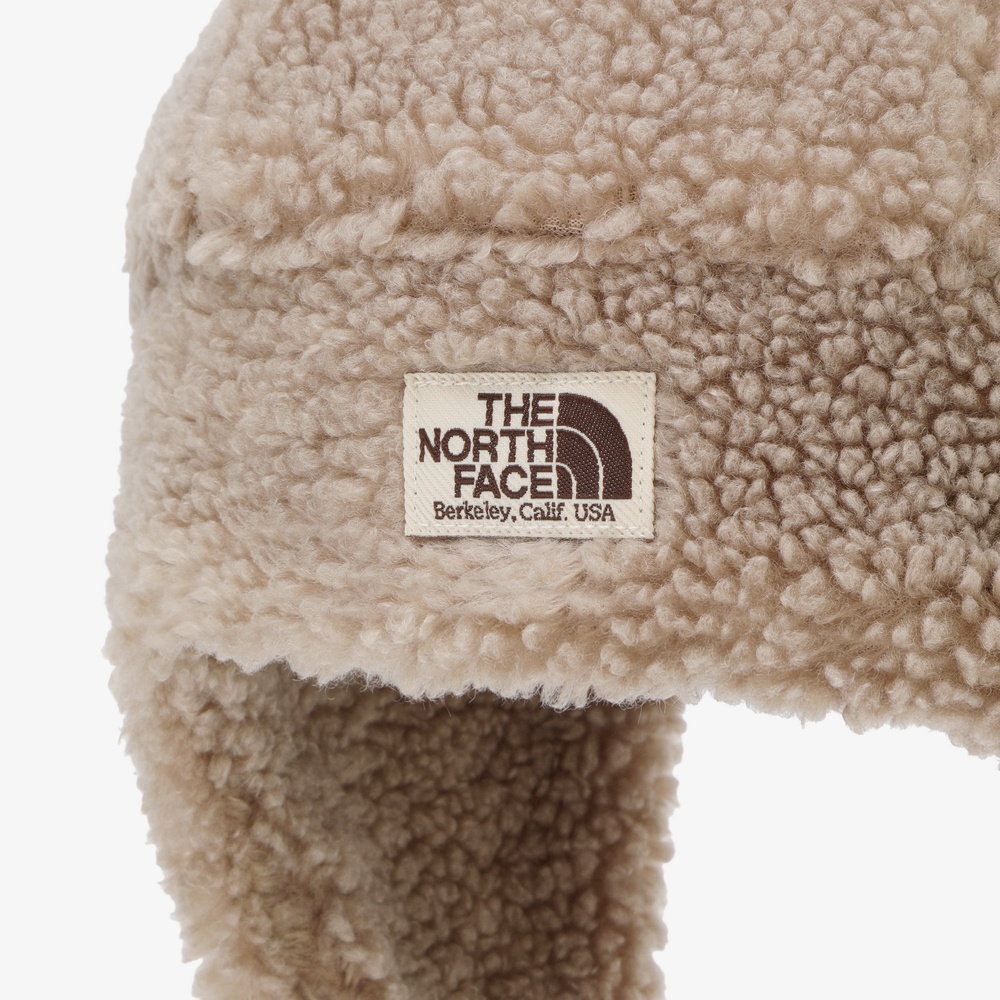 FLUFFY EARMUFF BEANIE WALNUT