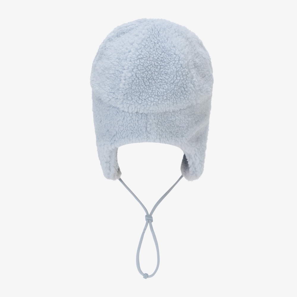 FLUFFY EARMUFF BEANIE GRAY MIST