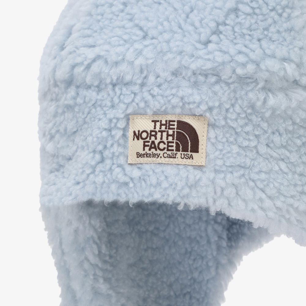FLUFFY EARMUFF BEANIE GRAY MIST
