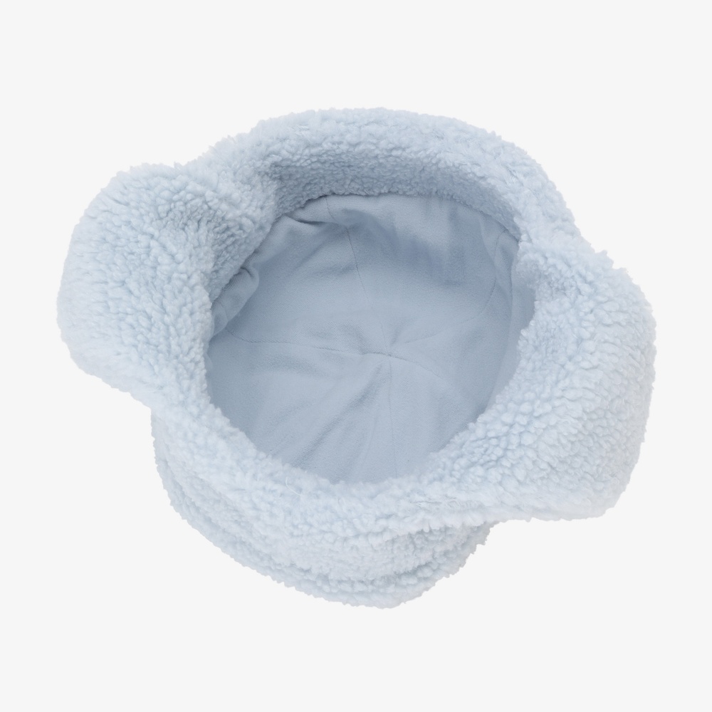 FLUFFY EARMUFF BEANIE GRAY MIST