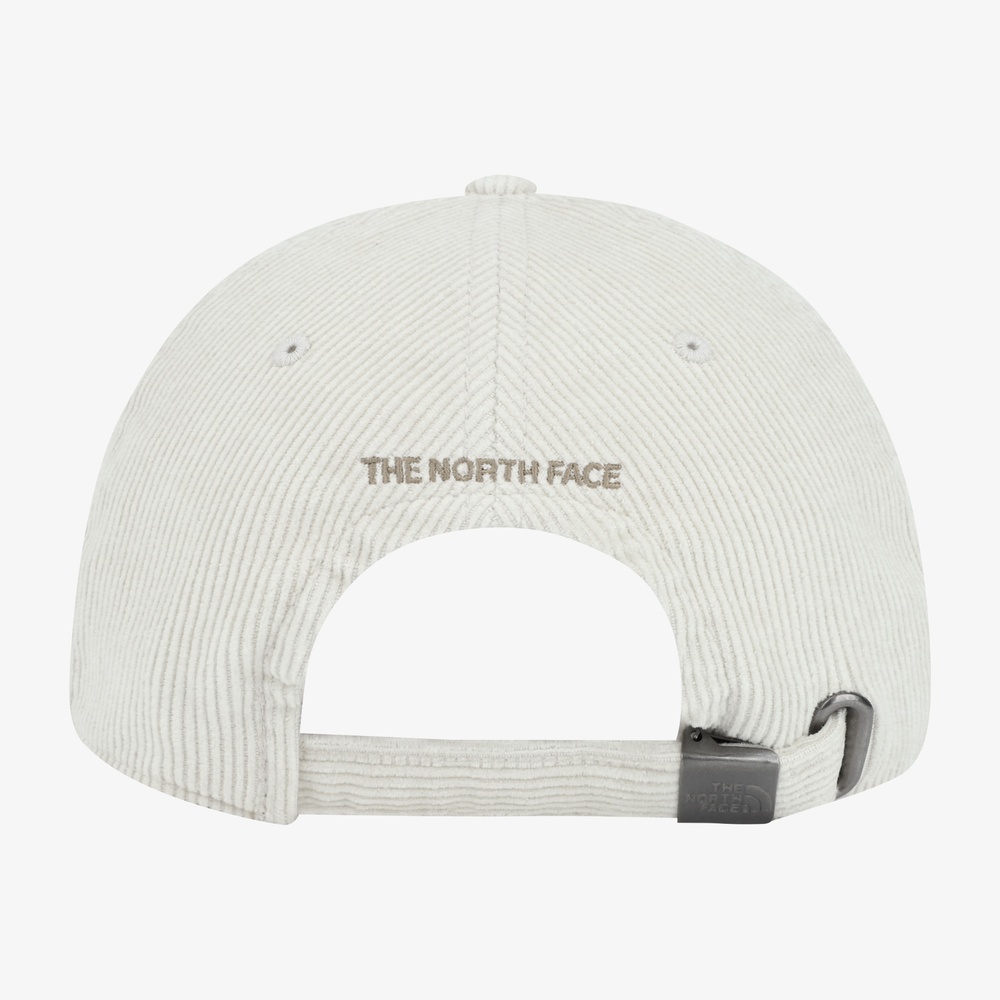 COTTON BALL CAP CORDUROY CREAM