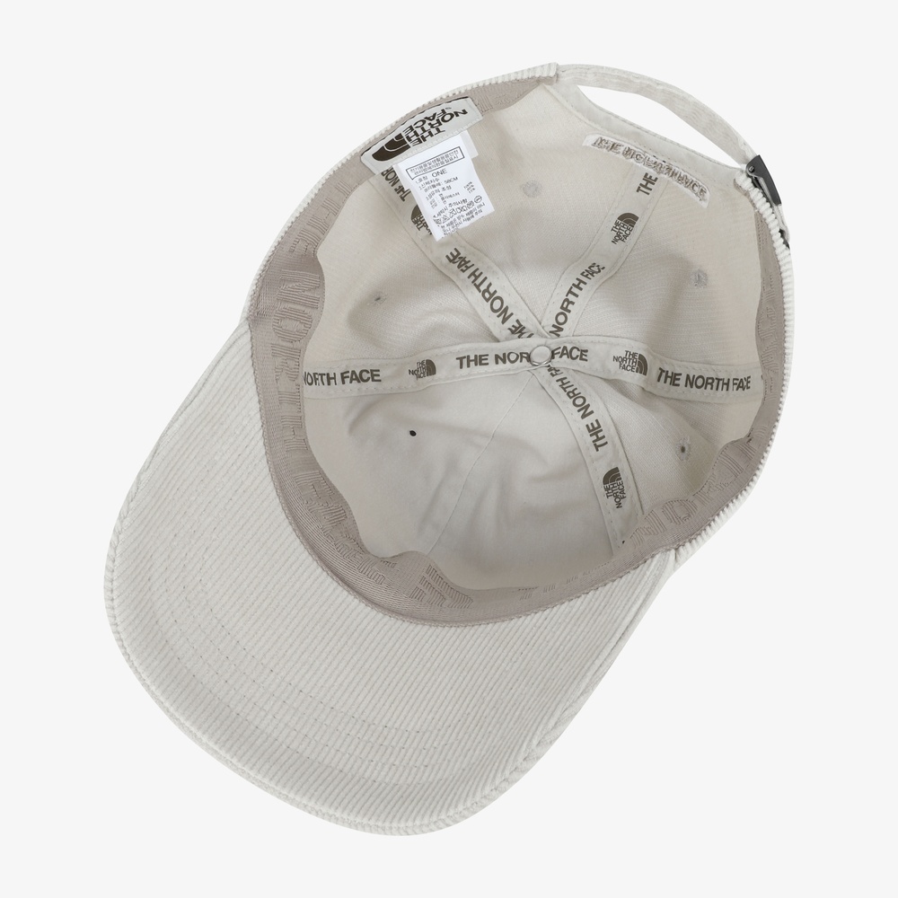 COTTON BALL CAP CORDUROY CREAM