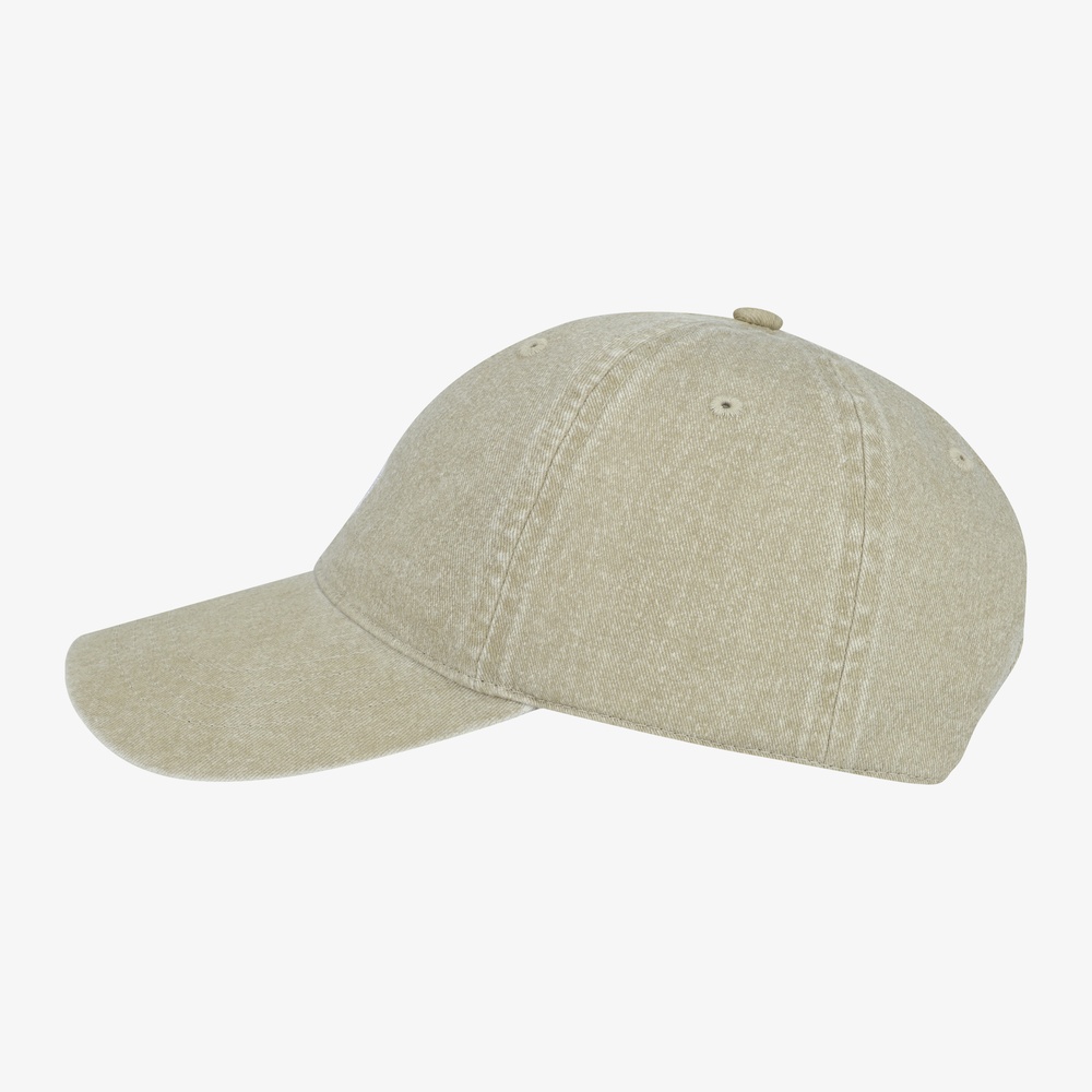 LOGO BALL CAP BEIGE