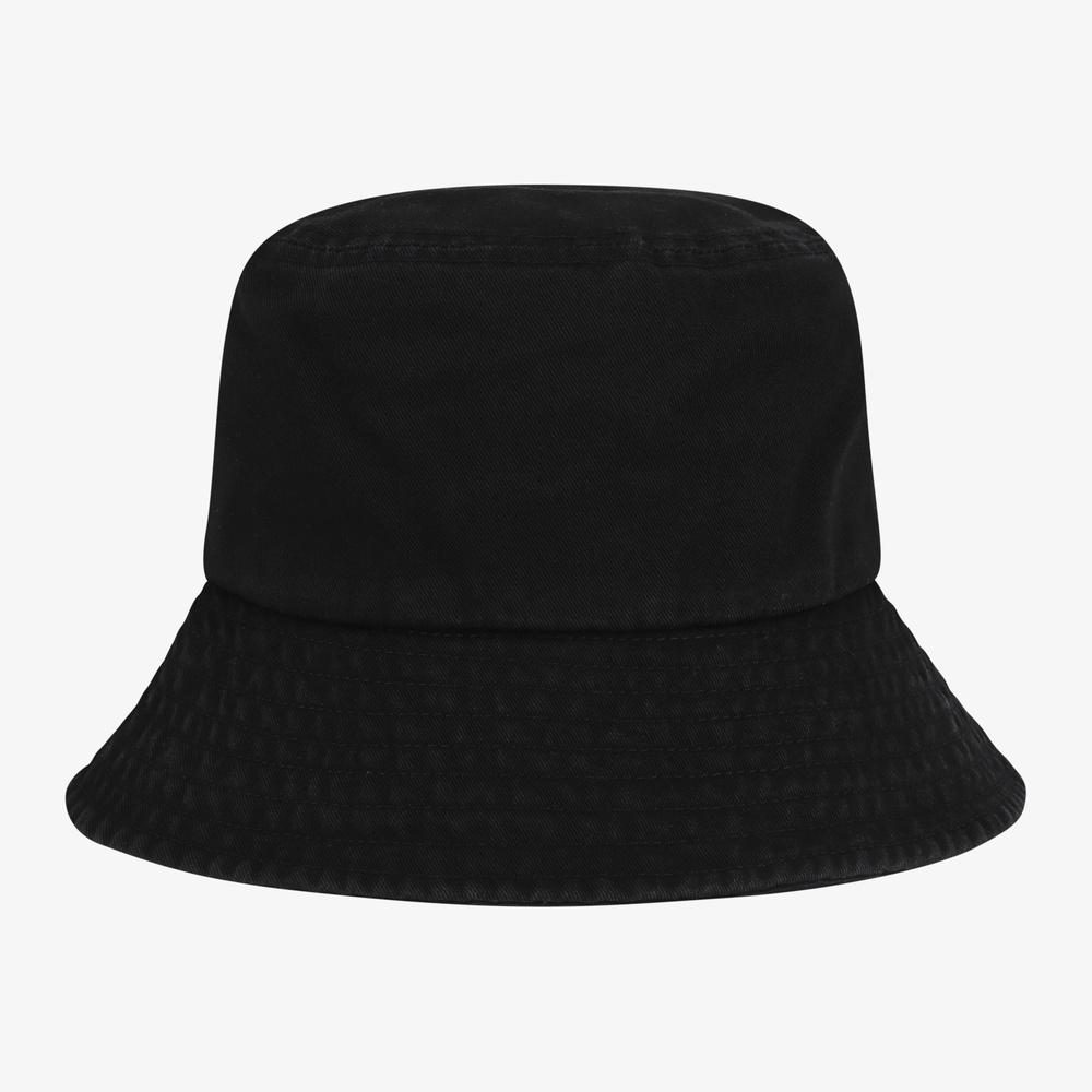 LOGO BUCKET HAT BLACK