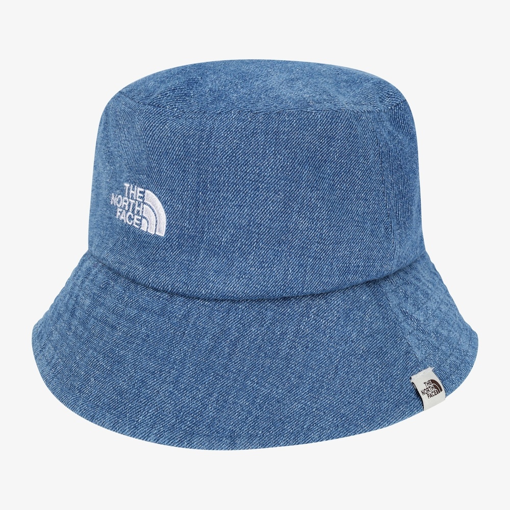LOGO BUCKET HAT BLUE
