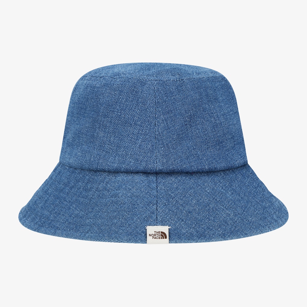LOGO BUCKET HAT BLUE