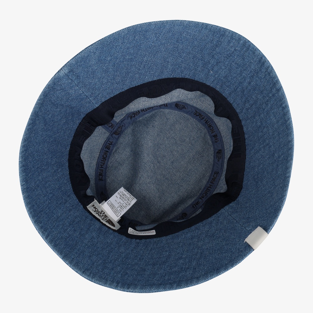 LOGO BUCKET HAT BLUE
