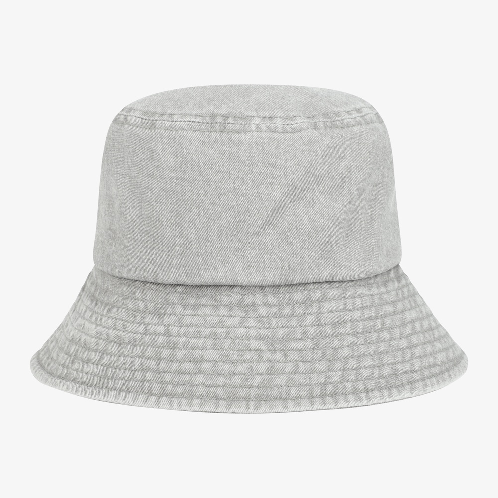 LOGO BUCKET HAT GRAY