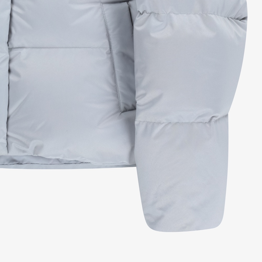 WOMEN'S NOVELTY NUPTSE DT JACKET ICE GRAY