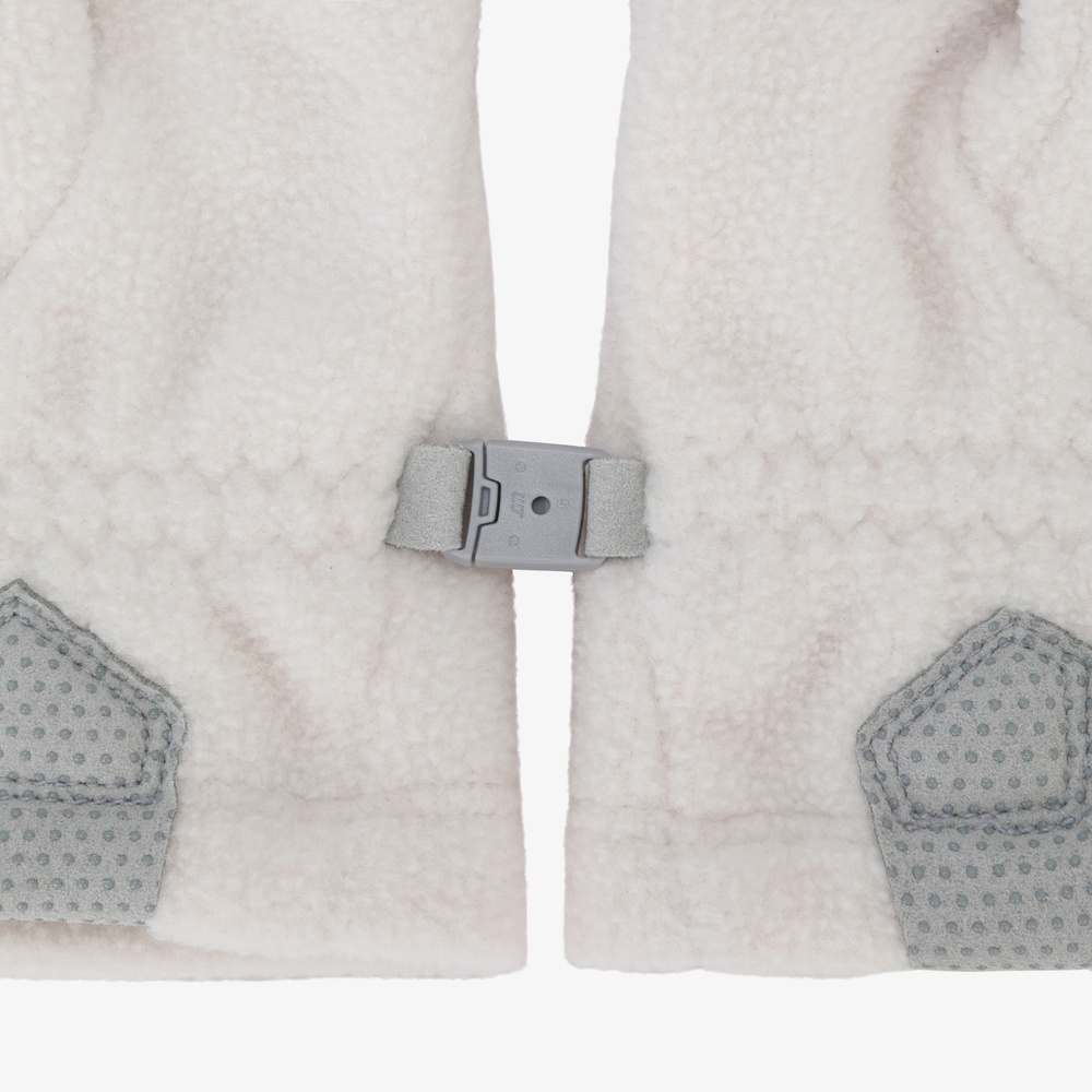 FLEECE GLOVES CREAM