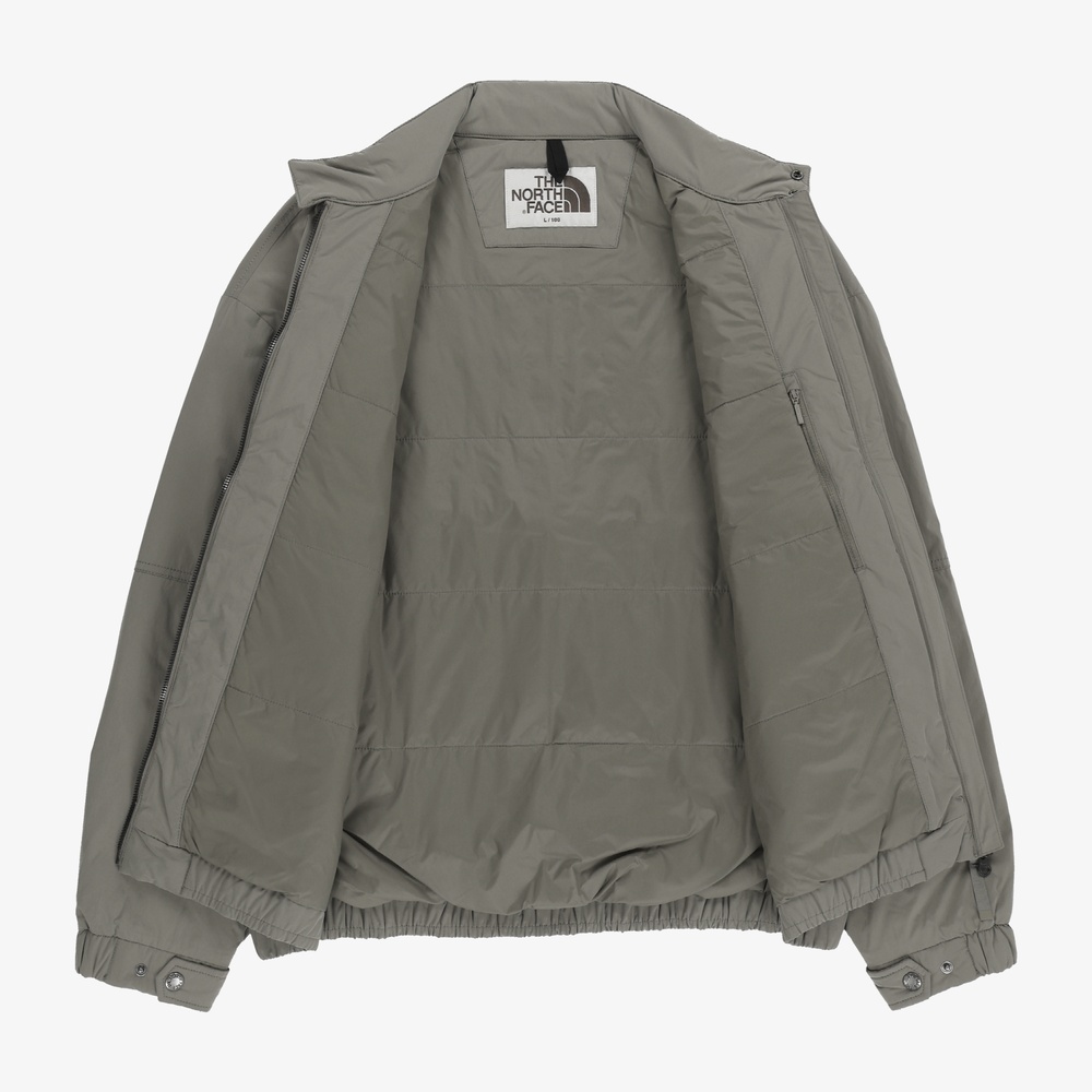 UTILITY HEAT BOMBER BEIGE BROWN