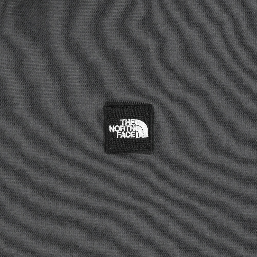 WHITE LABEL HOODIE ZIP-UP CHARCOAL GREY