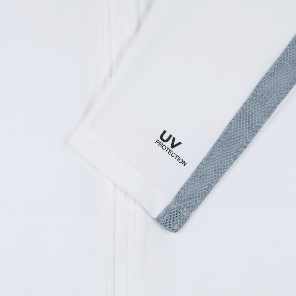 MARIV ZIP-UP WHITE