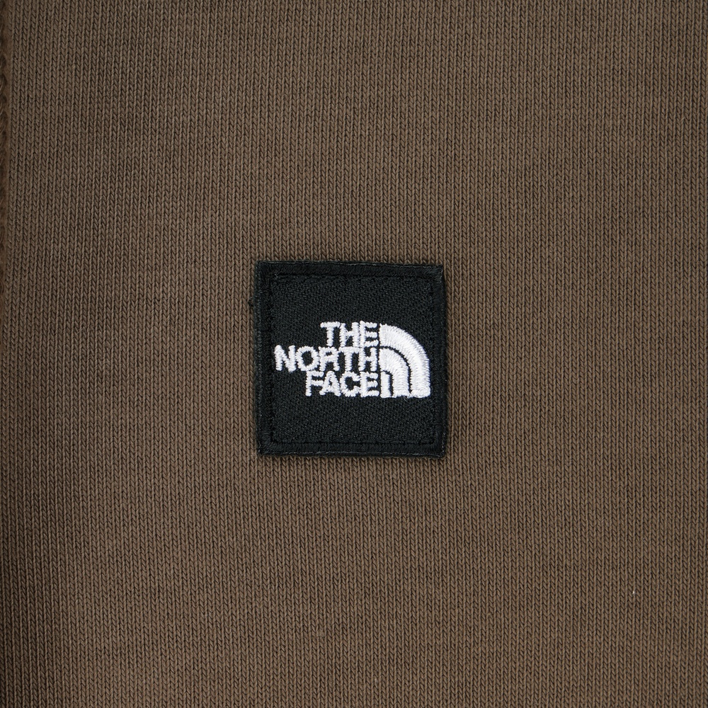 WHITE LABEL HOODIE ZIP-UP DEEP TAUPE