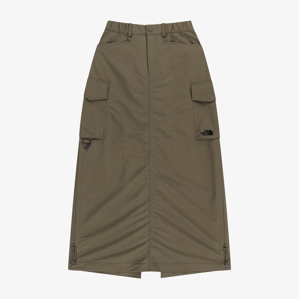 WOMEN'S SELMA SKIRT GRAYISH KHAKI