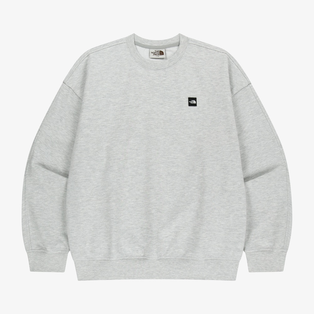 WHITE LABEL SWEATSHIRT MELANGE GREY