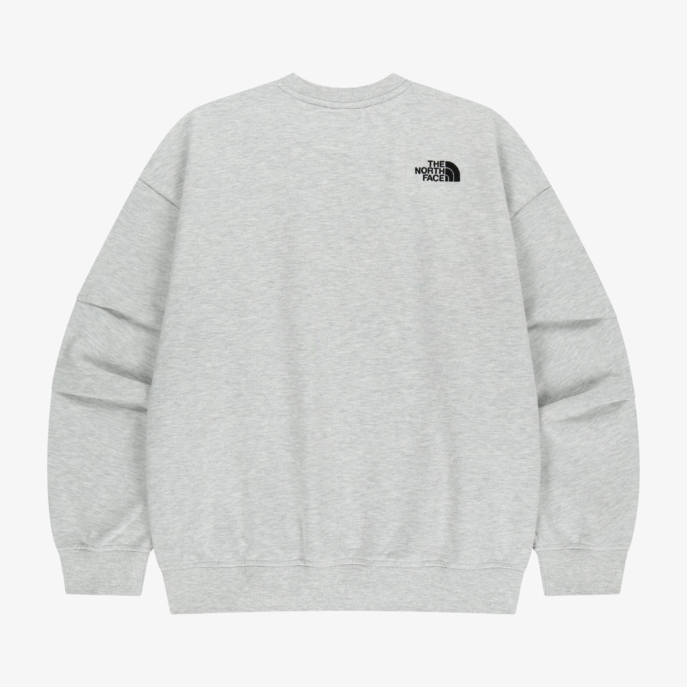 WHITE LABEL SWEATSHIRT MELANGE GREY
