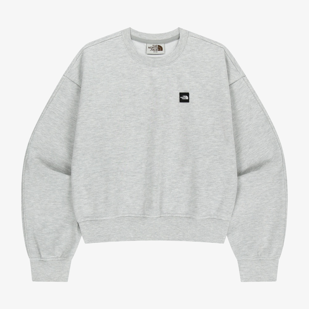 WHITE LABEL SWEATSHIRT MELANGE GREY