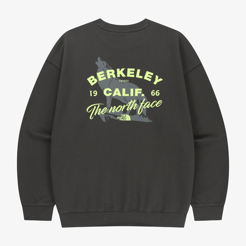 BERKELEY SWEATSHIRT CHARCOAL GREY