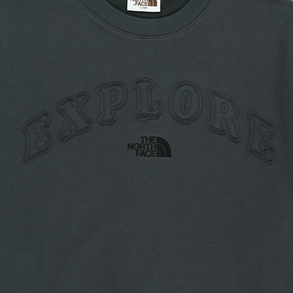 EXPLORE SWEATSHIRT METAL GRAY