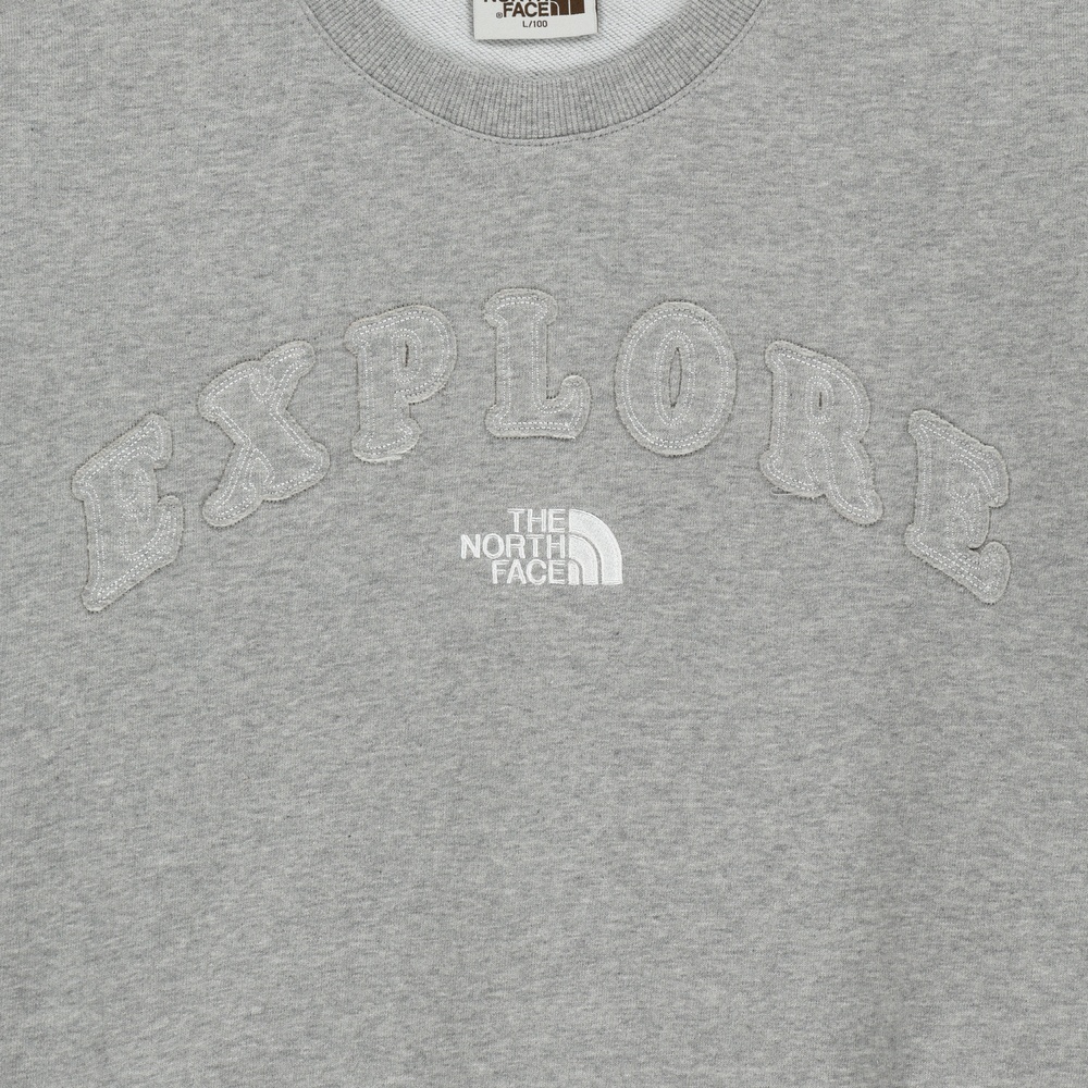 EXPLORE SWEATSHIRT MELANGE GREY