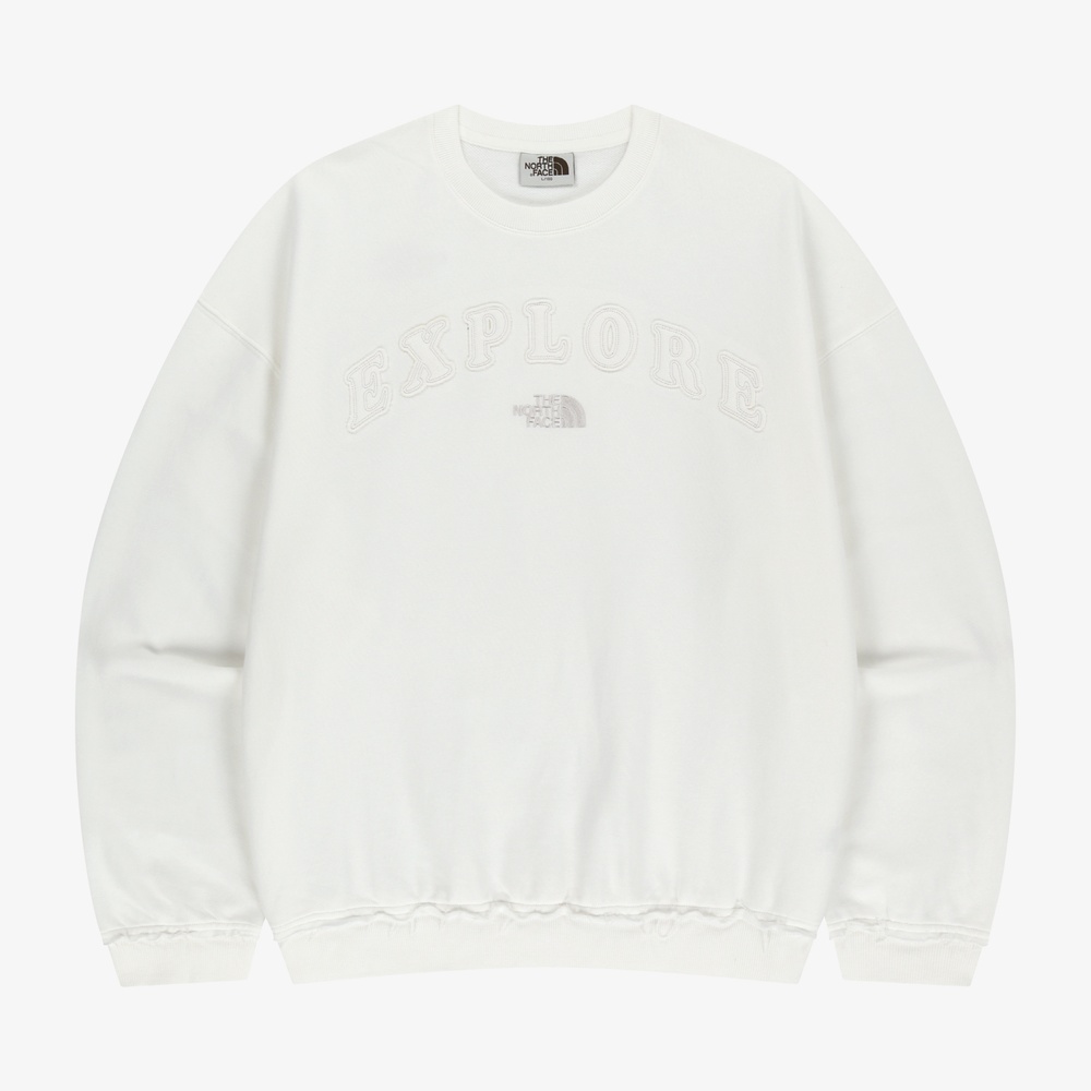 EXPLORE SWEATSHIRT IVORY
