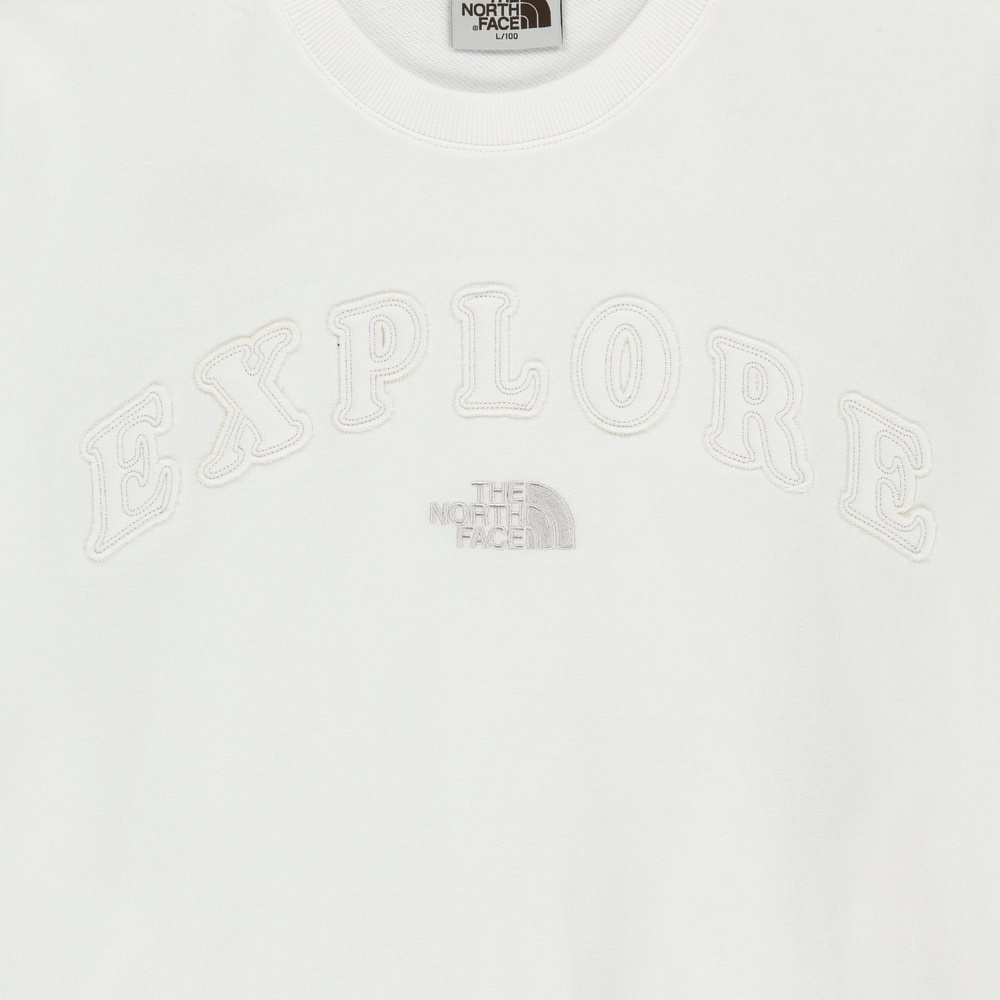 EXPLORE SWEATSHIRT IVORY