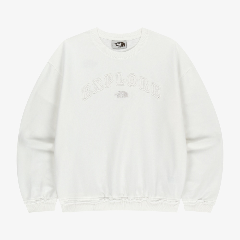 EXPLORE SWEATSHIRT IVORY