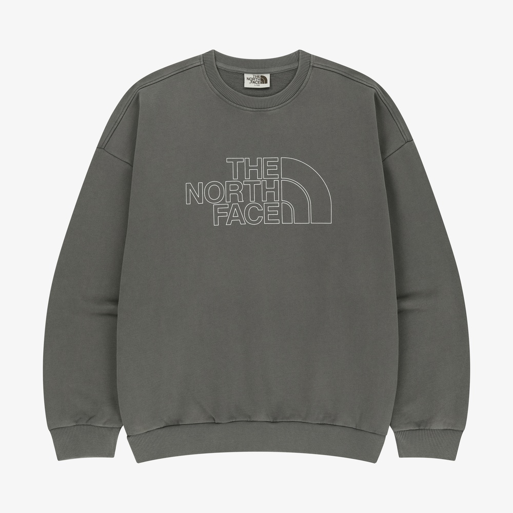 SUNFOLD SWEATSHIRT CHARCOAL GREY
