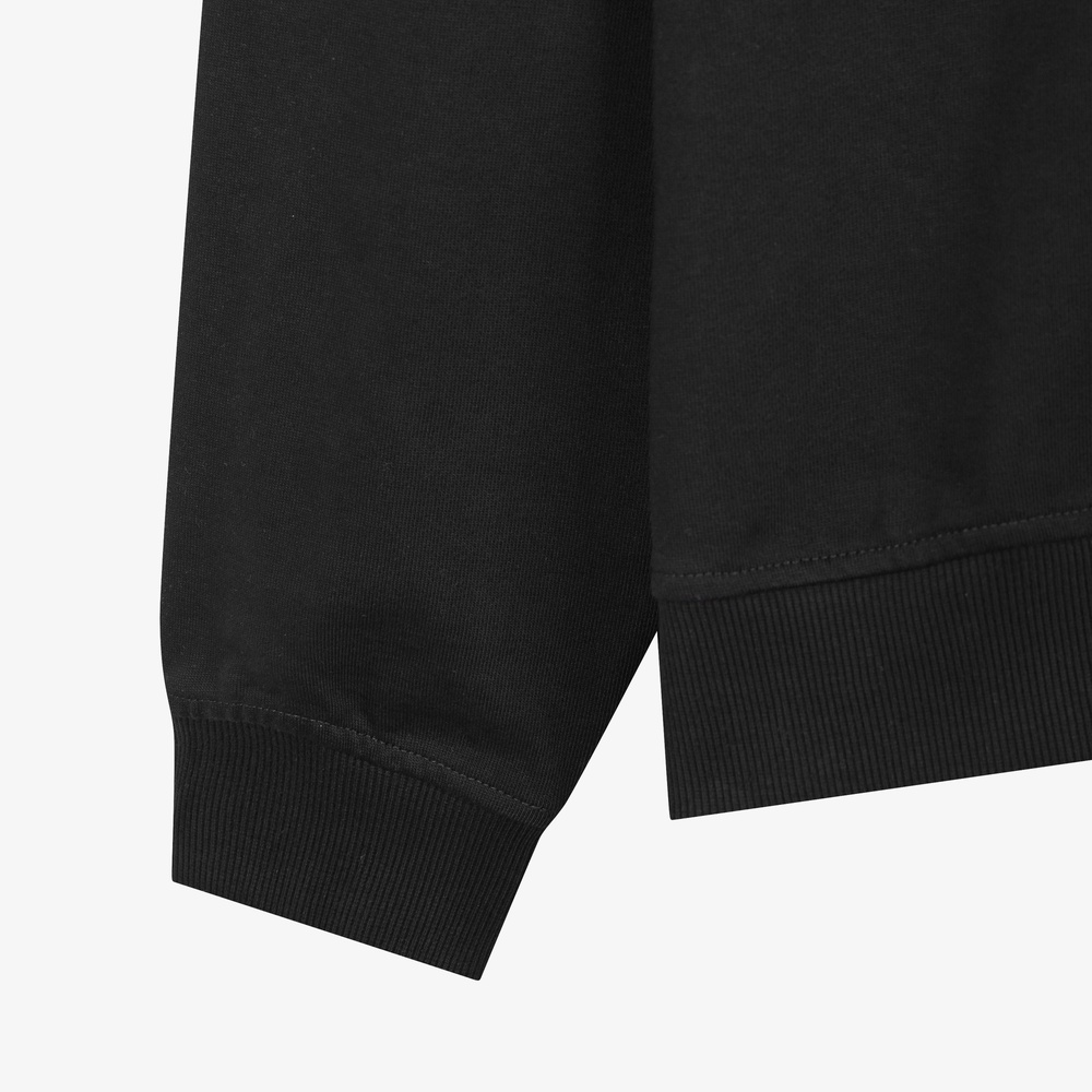WHITE LABEL SWEATSHIRT BLACK