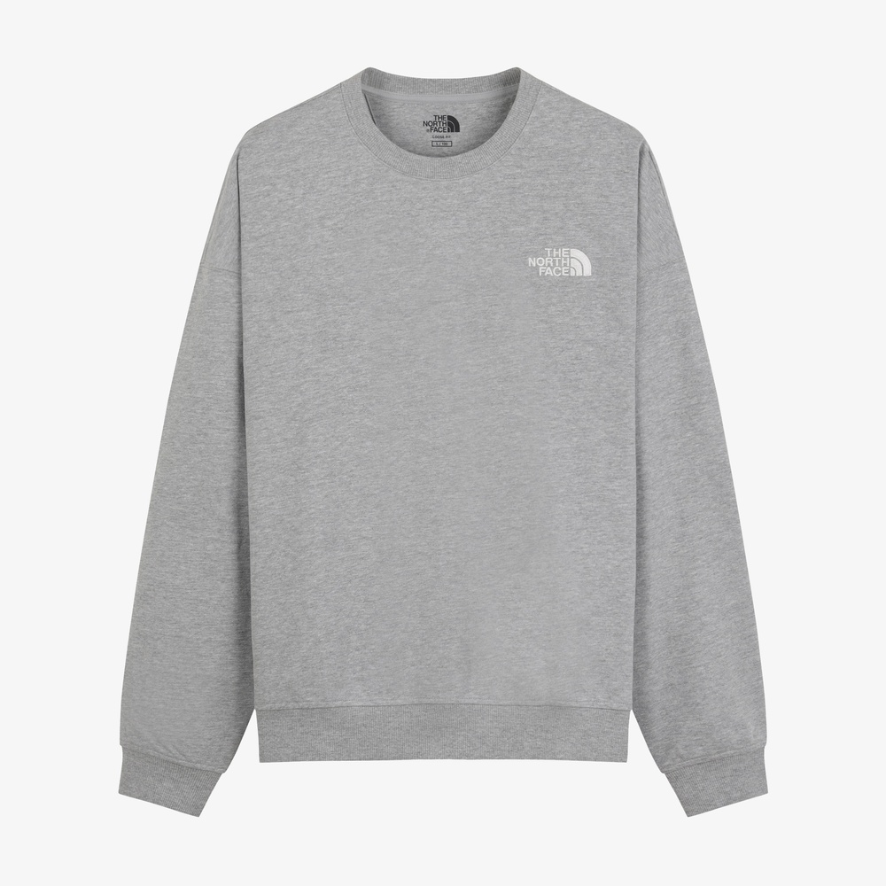 WHITE LABEL SWEATSHIRT MELANGE GREY