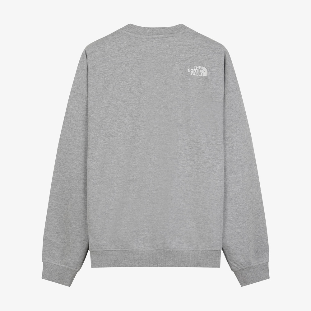 WHITE LABEL SWEATSHIRT MELANGE GREY