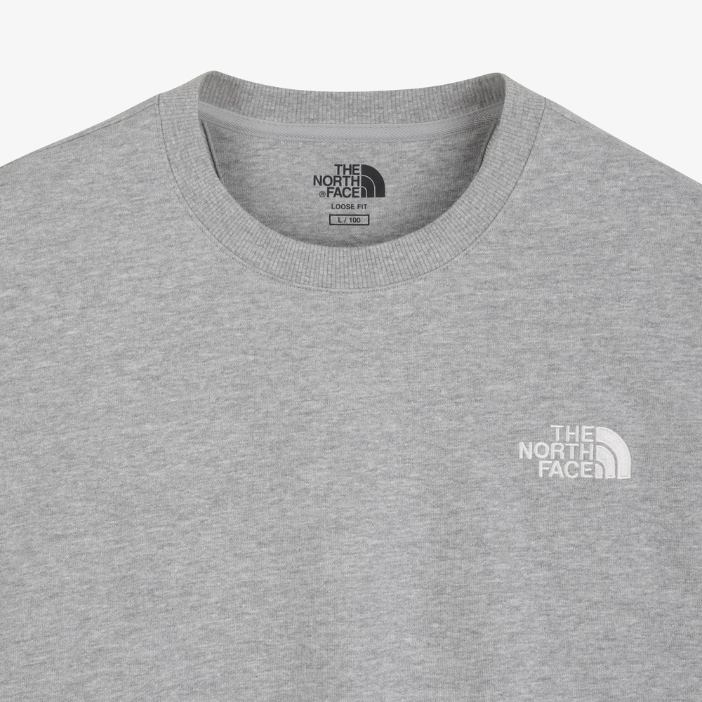 WHITE LABEL SWEATSHIRT MELANGE GREY
