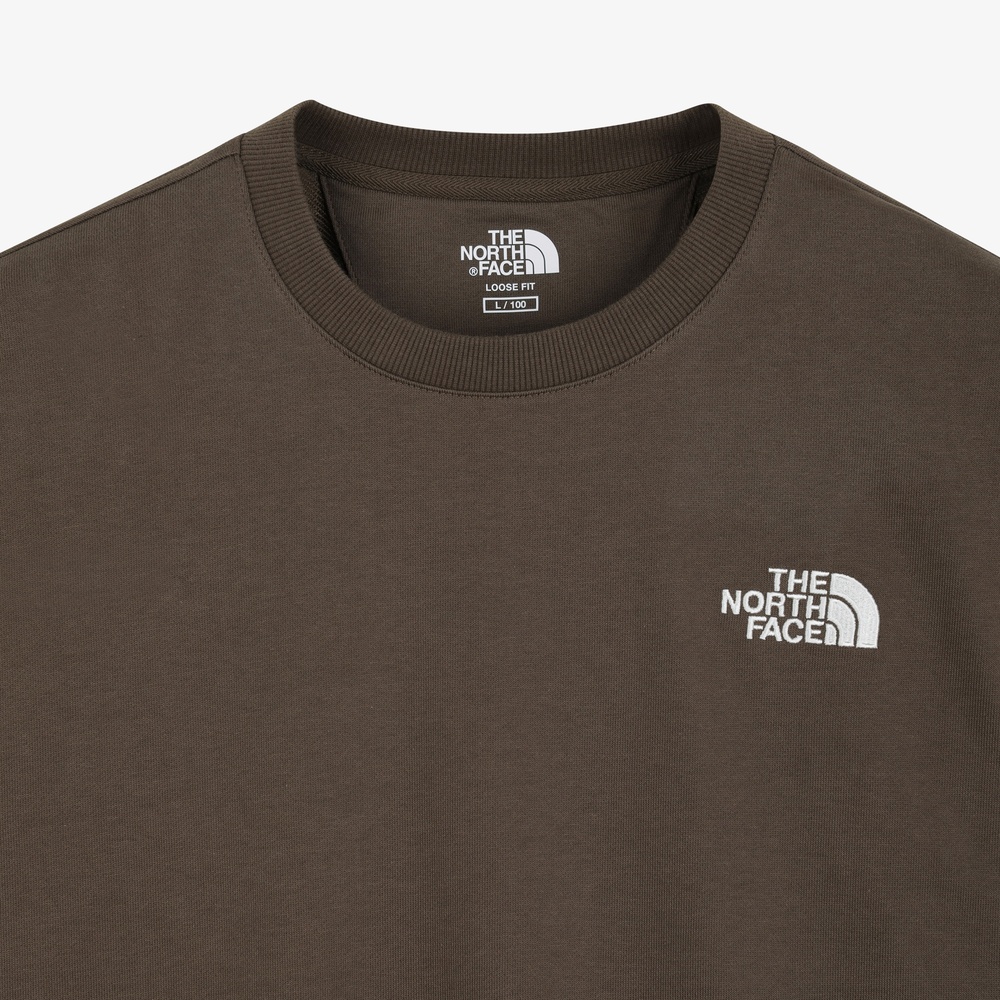 WHITE LABEL SWEATSHIRT DEEP TAUPE