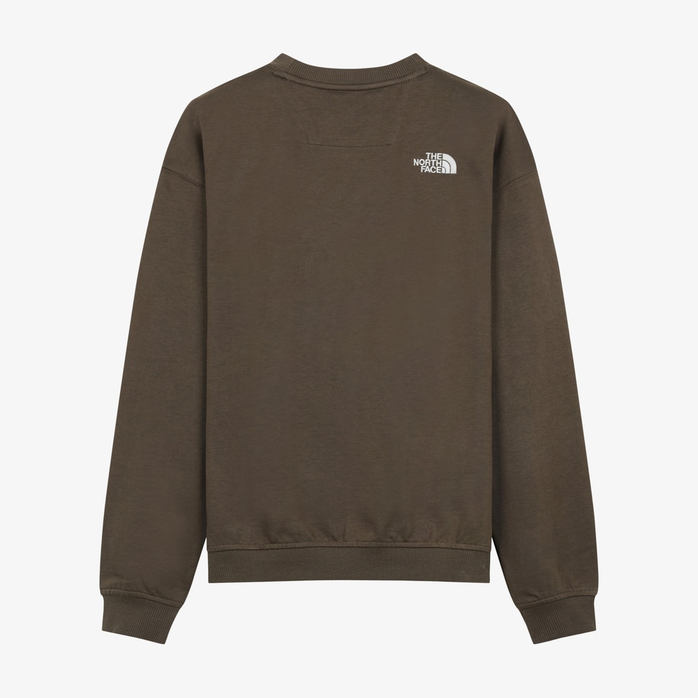WHITE LABEL SWEATSHIRT DEEP TAUPE