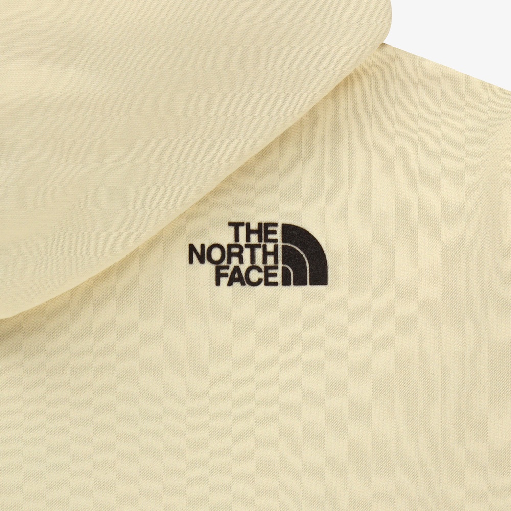 LOGO HOOD PULLOVER EGG YELLOW