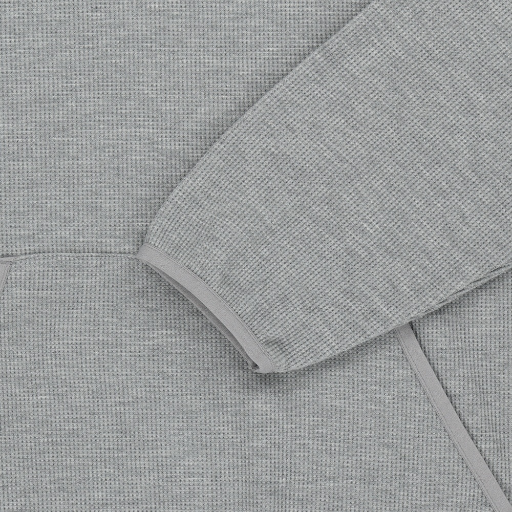 WELT HOODIE MELANGE GREY