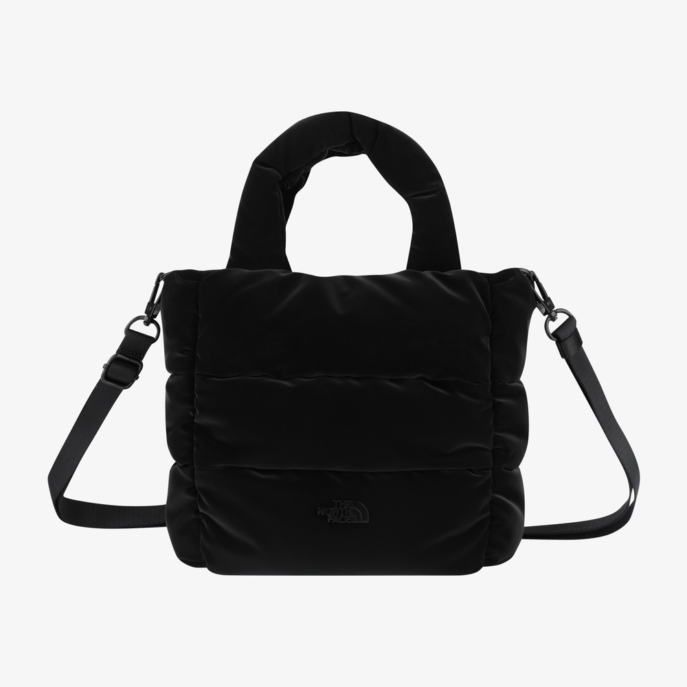 PLUMPY TOTE BAG MINI MATT BLACK