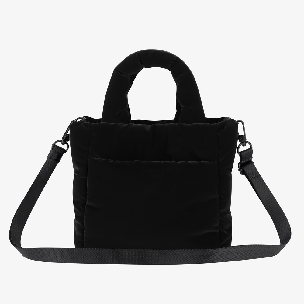 PLUMPY TOTE BAG MINI MATT BLACK