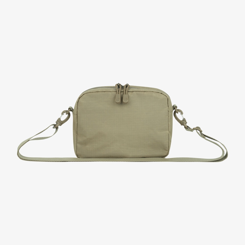 STANDARD CROSS BAG M WAXED BEIGE BROWN