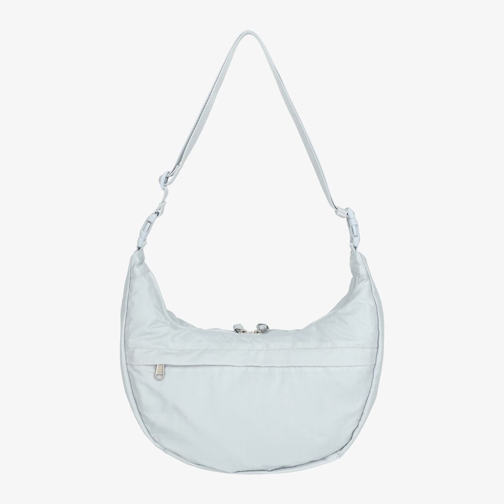 BONNEY SHIRRING 2WAY TOTE MINI LIGHT GRAY