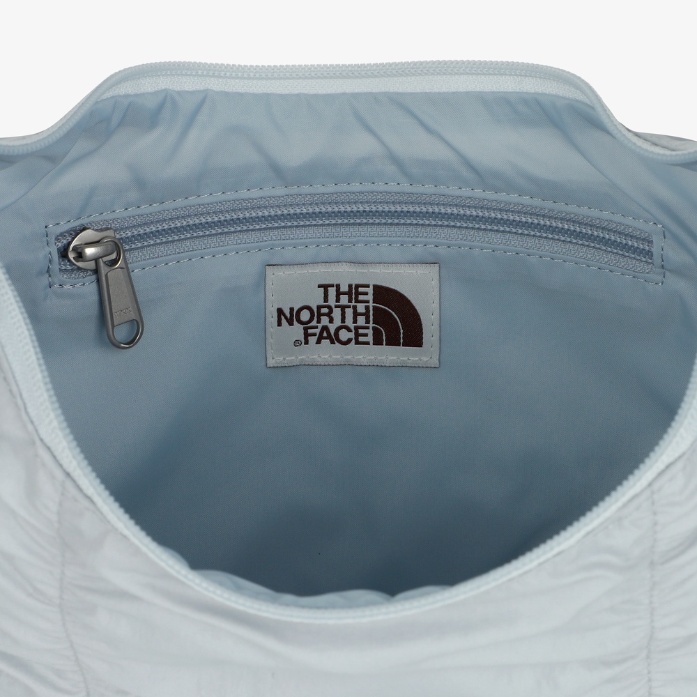 BONNEY SHIRRING 2WAY TOTE MINI LIGHT GRAY
