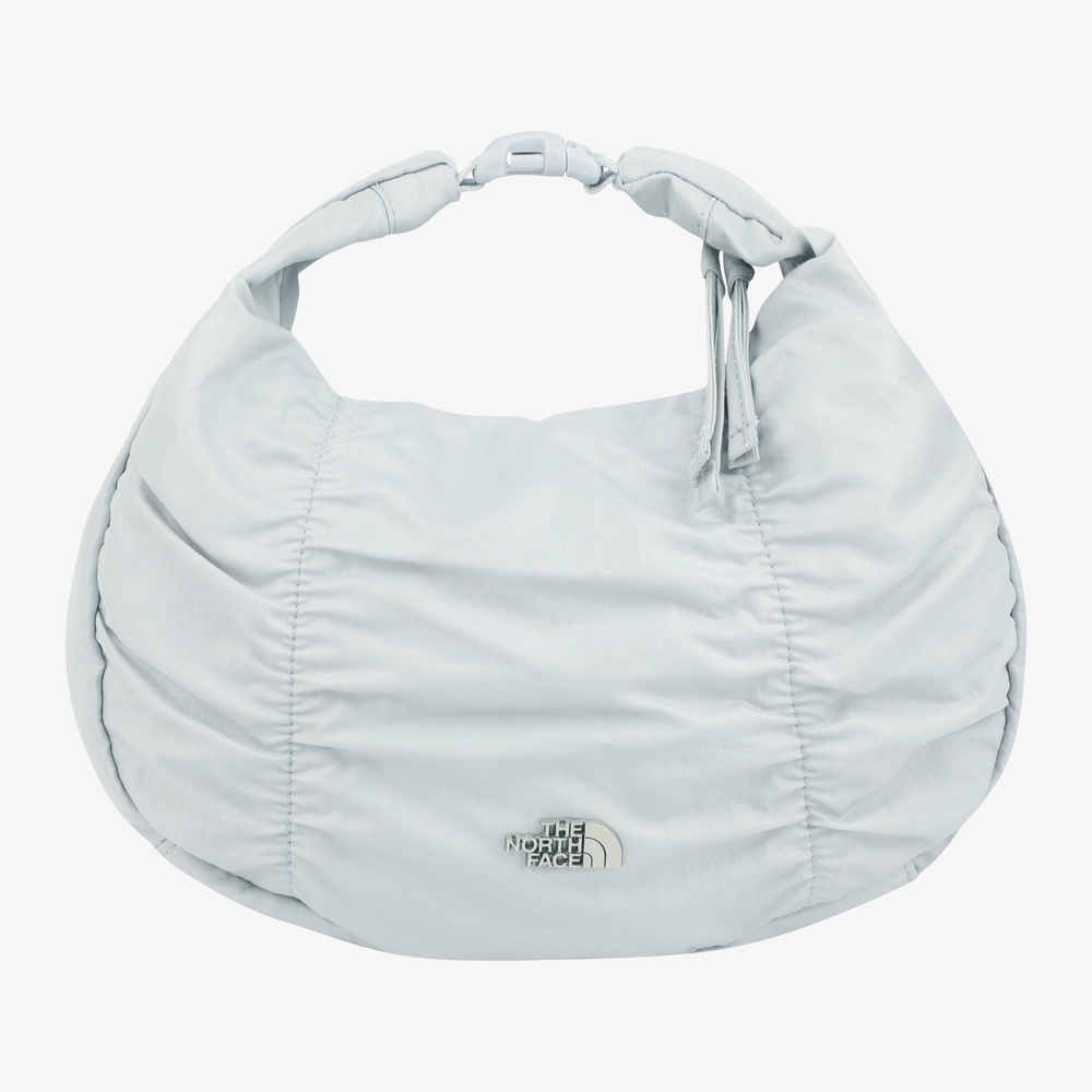 BONNEY SHIRRING 2WAY TOTE MINI LIGHT GRAY