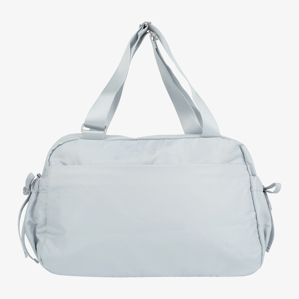 BONNEY SHIRRING SHOULDER TOTE LIGHT GRAY